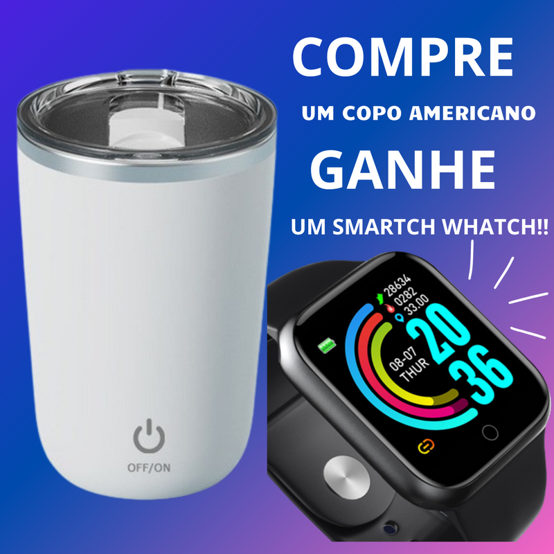 Copo Turbo Estilo Americano - Compre 1 Leve 2