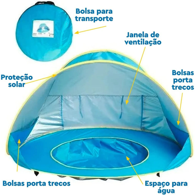 Barraca Piscina Para Bebê Portátil